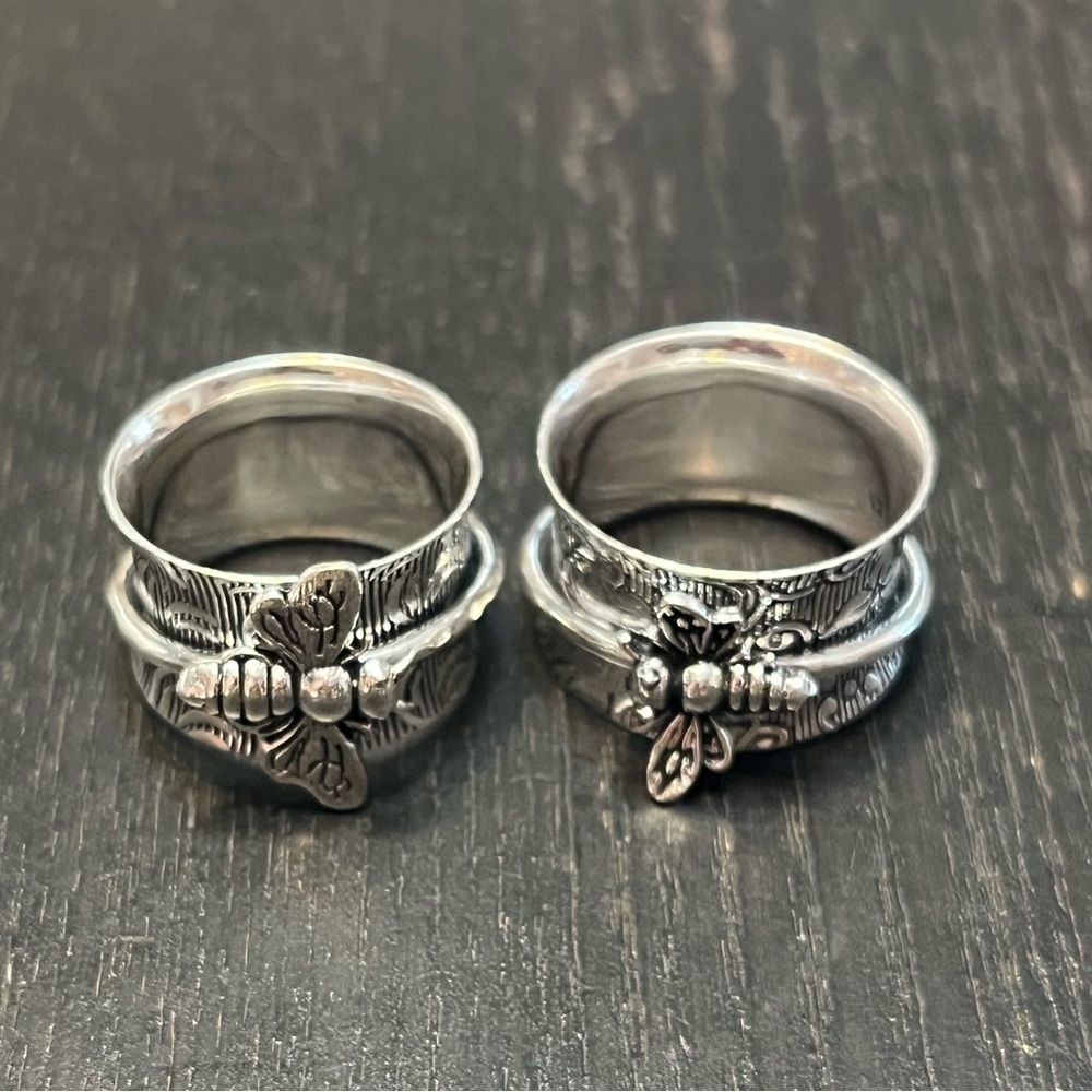 Bumble Bee Spinner Ring